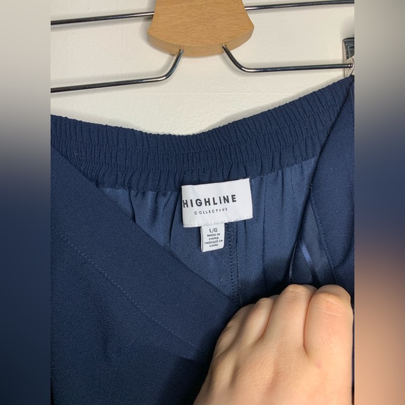 Wide leg trouser with side stripe - Picture 4 of 4